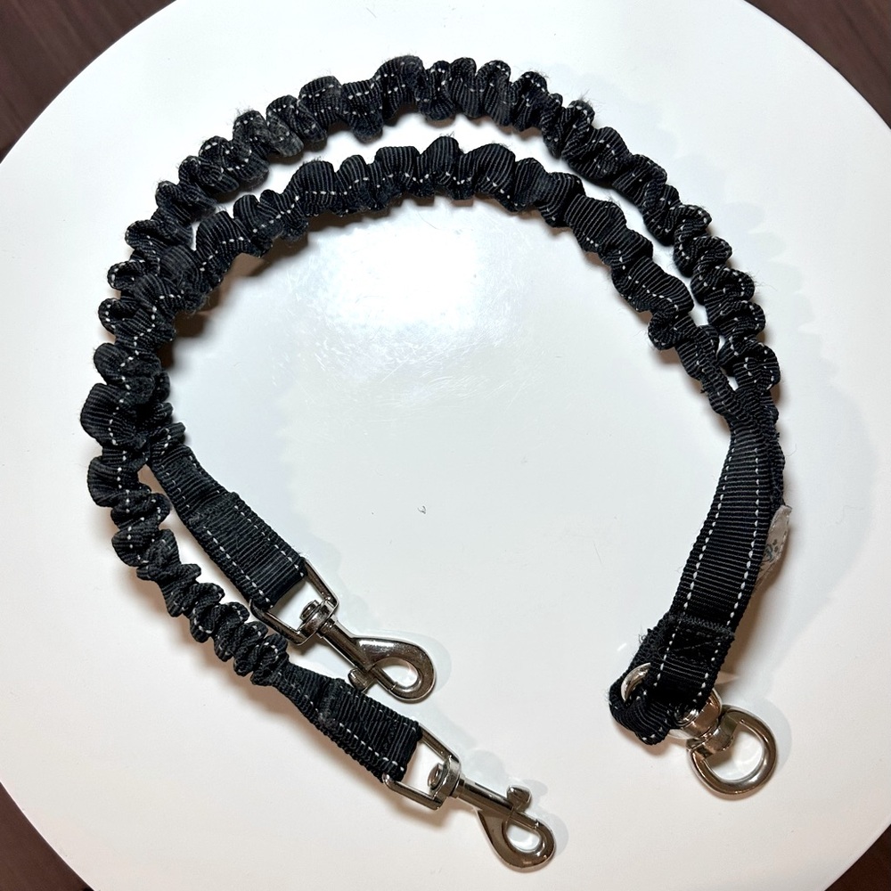 Mighty Paw BungeeX2 Lite Pet Leash- Black